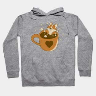 Coffee Corgi Hoodie